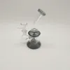 DPGWP008 Different Color 6.7" Glass Bong Hookahs Water Pipes with Dicro Ball on the Bottle