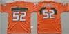 NCAA Football Miami Hurricanes College 20 Maglie Ed Reed 52 Ray Lewis 26 Sean Taylor University Team Colore Arancione Verde Bianco Ricamo e cucito di alta qualità