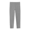 Costumes pour hommes Blazers Casual Blazer Pantalons Hommes Élégants Mode Coréenne Vêtements D'affaires Slim Pantalon Formel Mâle Robe Noire Costume Classique