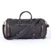 Retro Men's Genuine Leather Travel Bag First Layer Cowhide Multi-function Large Capacity Hand Luggage Leisure Gym1