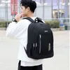 Backpack Large School Bags for Teenage Boys Men Black Nylon Multifunctional College Middle High Student Schoolbag 220628