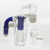 Vidro Bong Hookahs Ash Catcher 14mm 18mm Macho para Fêmea 90 graus Ashcatcher Cachimbo de Água Bubbler Para Bongs Hookah Dab Rig