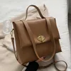 Mulheres Pu Bolsa De Couro Bolsa Negro Marrom Ombro Sacos Elegantes Senhoras Grandes Bolsas De Lona Chcrossbody Bolsas