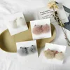 Stud Trend Winter Cat Ear Mink Hair Fur Ball Plush Earrings For Women Jewelry Enamel Girl Christmas Gifts Silver NeedleStud