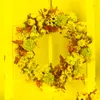 Ghirlande di fiori decorativi Peonia Ortensia Fiore artificiale Ghirlanda Ornamenti per porte Foresta Finestra colorata Decorazione di nozze Pografia Pro