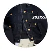 Jackets Brand Designer da marca WT126 Women Designer retro jeans jeans Mulheres 2022 Primavera nova moda versátil Loose Jacket Trend