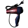 Mini Portable Poignée Pliable Compact 1500W Sèche-Cheveux Sèche-Cheveux À Faible Bruit Longue Durée De Vie Pour Les Voyages En Plein Air 220V EU 220727