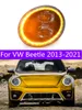 Lampe frontale pour VW Beetle phare LED 2013 – 2021, phares Beetle DRL, clignotant, faisceau haut, lentille de projecteur œil d'ange