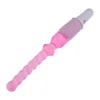 Usine gelée anal jouet électrique silicone anus godemichet anal perles vibrant bouchons anaux pour adulte 7129328