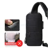 Zaino HBP Style Bagmen Borsa a tracolla USB Oxford impermeabile Borsa a tracolla antifurto Borsa a tracolla multifunzionale da viaggio breve per uomo 220723