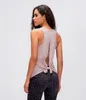 Activewear Workouts Clothes Open Back Tank Tops Stretch Sexy Blouse Gym Sleeveless Shirts Sports Crop Top 220325