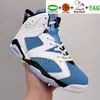 Jumpman 6 6s mens basketball shoes university blue Washed Denim Georgetown Gold UNC White Red Oreo Carmine Mint Foam cactus Hare Designer men women sneakers trainers