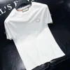 2022 estate nuove magliette da uomo semplice sottile bianco girocollo mezze maniche da uomo di design sottile trapano caldo asiatico yardage M-XXXXL