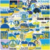 50pcs Ukraine Stickers graffiti Stickers for DIY Luggage Laptop Skateboard Bicycle Sticker