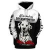 Dameshoodies Sweatshirts Boerboel 3D Gedrukt Pullover Mannen voor Vrouwen Grappige Fshion Kerst Trui Drop 06