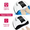 Nail Dryers UV LED Lamp For Dryer Manicure 66LEDS Gel Varnish With LCD Display professional lamp for manicure 220829