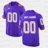 Custom LSU 7 Tyrann Mathieu College Jerseys Tigers 2 Justin Jefferson 7 Grant Delpit 7 Patrick Peterson Mens 축구 저지 남자 아이들