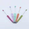 30pcslot Creative Beaded beads Not Included Advertising Gift Ballpoint Pen Can Be Customized with Printed 220704