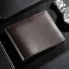 Mens Wallet Small Money Purses Mini Wallets Short Vertical Ultra-thin Bank Card Package Purse