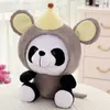 Peluche jouet douze animaux du zodiaque panda poupée enfants avec cadeau d'anniversaire griffe machine poupée en gros