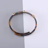 Bracelets de charme puravida pour femmes vintage mode léopard imprimé acrylique acétate résine choucheur 289r