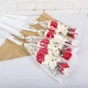 귀여운 테디 곰과의 장식용 꽃 화환 아름다운 창조적 인 향기로운 꽃 비누 장미 크리스마스 선물 화려한 장미 홈 장식