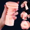 Real Vaginas for Men Masturbators 자동 텔레스코픽 난방 음성 자위 컵 Blowjob 오르가슴 기계 성인 섹스 토이 남성 220812