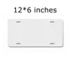 Sublimation License Plate Retail Supplies Aluminum Metal Sublimation Blanks Plates A02