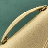 10A جودة جودة امرأة Crossbody Bag 20cm أزياء الكتف حقيبة يد حقيقية ليدي ليدي محفظة مصممة الفاخرة حقيبة مستحضرات التجميل مع صندوق Y001