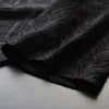 Camisetas masculinas minglu preto mass de alta qualidade de gola redonda de manga curta jacquard masculino plus size 4xl slim fit casual homem teemen's Mild22