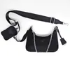BAMADER Luxury Women Bag Strap Fashion Brand Canvas Webbing Adjustable Shoulder Bag Strap Plus Coin Purse Replacement Bag Strap 210302