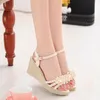 Sandals Summer Women Shoe Wedge Sandal High-heeled Platform Designer Casual Slipper ChaussureSandals