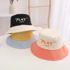 Baby Bucket Hat Summer Spring Visor Cap for Boy Girl Outdoor Beach Sun Hats Kids Fisherman Hat 3-8 Years