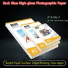 80g 120g 135g 150g 180gA4 A3 100sheets Self Adhesive magnetic Inkjet Printing with back glue sticker premium glossy photo paper 201009