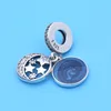 925 perles d'argent breloques pour bracelets à breloques pandora designer pour femmes Dream Catcher Star avion pendentif