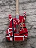 Aged Relic Electric Guitar Edward Eddie Van Halen Heavy Relic Striped Frankie Maple Neck