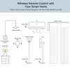 L'application Tuya contrôle l'interrupteur à clé ZigBee, télécommande sans fil, contrôleur de clé, liaison multiscène, alimenté par batterie, automatisation 4319881