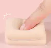 Marshmallow Ronde Driehoek Fluwelen Poeder Cosmetische Bladerdeeg Mini Schoonheid Spons Groter In Natte Foundation Make-up Puff Tools