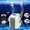 Cryolipolisis Slimming Machine Combine Cryo Cavitation 40K Laser Lipo Equipment RF Radio Frekvens Fat Freeze Equipment Cryotherapy Device For Cellulite Redge