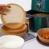 Tek Kullanımlık Hava Fritöz Parşömen Kağıt Pişirme Yağ Geçirmez Astar Yapışmaz Mat Pişirme Kavurma Mikrodalga 16/20 cm