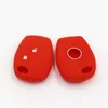 Couvercle de la clé de voiture en silicone 2 boutons Couverture en caoutchouc de silicone