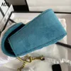 Bolsos de terciopelo de diseñador de lujo Bolsos de hombro para mujer