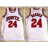 Nikivip Throwback 1990-1994 B.M.C. Durfee Basketball Jersey High School White #24 Chris Herren Jerseys Mens Costumado Made Size S-5xl