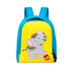3D Cartoon Animal Children Backpacks Girl Boys Cute Backpack Toddler Kids Neoprene School Bags Kindergarten Backpack 220725