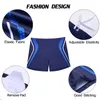 Escatch Man Summer Swimsuit EY-013 Seksowne Maillot de Bain męskie pnie pływania z podkładką szybkie suchy kąpielowe 220505