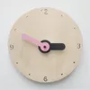 Relojes de pared de estilo nórdico, reloj de madera, moderno diseño Simple, silencioso, sin tictac, para niños, dormitorio, sala de estar, decoración del hogar