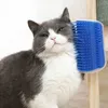 Chat toilettage doux masseur peigne jouet interactif pour chats à poils longs courts fourrure animaux chien chaton chiot