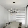 Kolye lambaları Modern Ateş Böcek Led Avize Şık Ağaç Şube Tavan Asma Aydınlatma Art Deco Oturma Odası Yatak Odası Ev Dekoru Fikstür