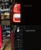 Bil LED-bakljus Tillbehör för Toyota Hilux AVEO 20 15-2021 DAGTIME RUNDBRAKE REVERSE BAKEL LAMP STREAMER LJUSER