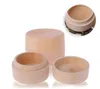 Beech Wood Jewelry Boxes Small Round Storage Box Retro Vintage Ring Boxfor Wedding Natural Wooden Jewelrys Case Organizer Container SN4501